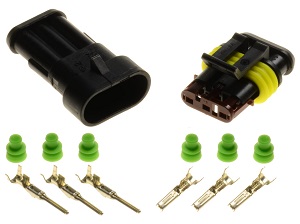 3ピン1.5 superseal コネクター セット