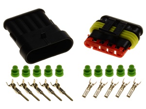 5ピン 1.5 superseal コネクター セット