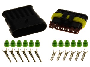 6ピン 1.5 superseal コネクター セット