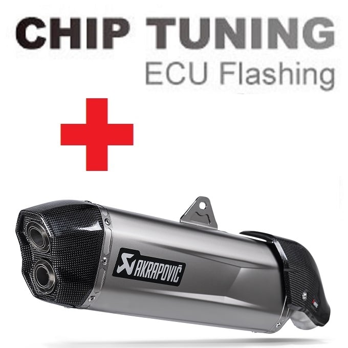 Aprilia Tuareg 660 2022-今日 高性能 ECU フラッシュチューニング + Akrapovic S-A6SO1-HGJT ( ステージ3)