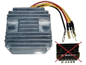 CARR131 - Suzuki MOSFET 電圧レギュレータ/整流器 (RS21)
