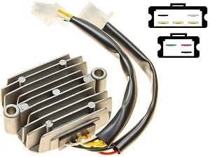 CARR191 - Honda CB CBX MOSFET 電圧レギュレータ/整流器 (SH236-12, SH236A-12, SH255A-12)