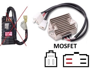 CARR361 - Yamaha XVZ MOSFET Spanningsregelaar gelijkrichter - 画像をクリックして閉じる