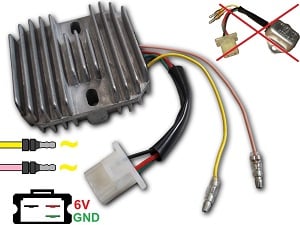 CARR681 SH223 6V 電圧レギュレータ/整流器