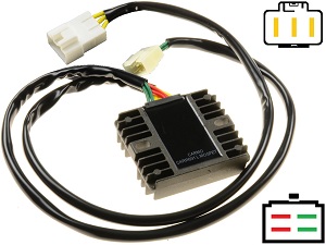 CARR694VTX 75cm Honda VTX1300 MOSFET 電圧レギュレータ/整流器