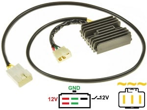 CARR694-X11 Honda CB1100SF X11 X-Eleven MOSFET ????????/??? Lithium Ion - 31600-MCC-601