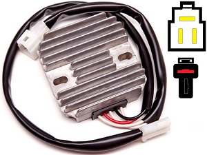 CARR961 Kawasaki KLX250 KLX300 MOSFET 電圧レギュレータ/整流器