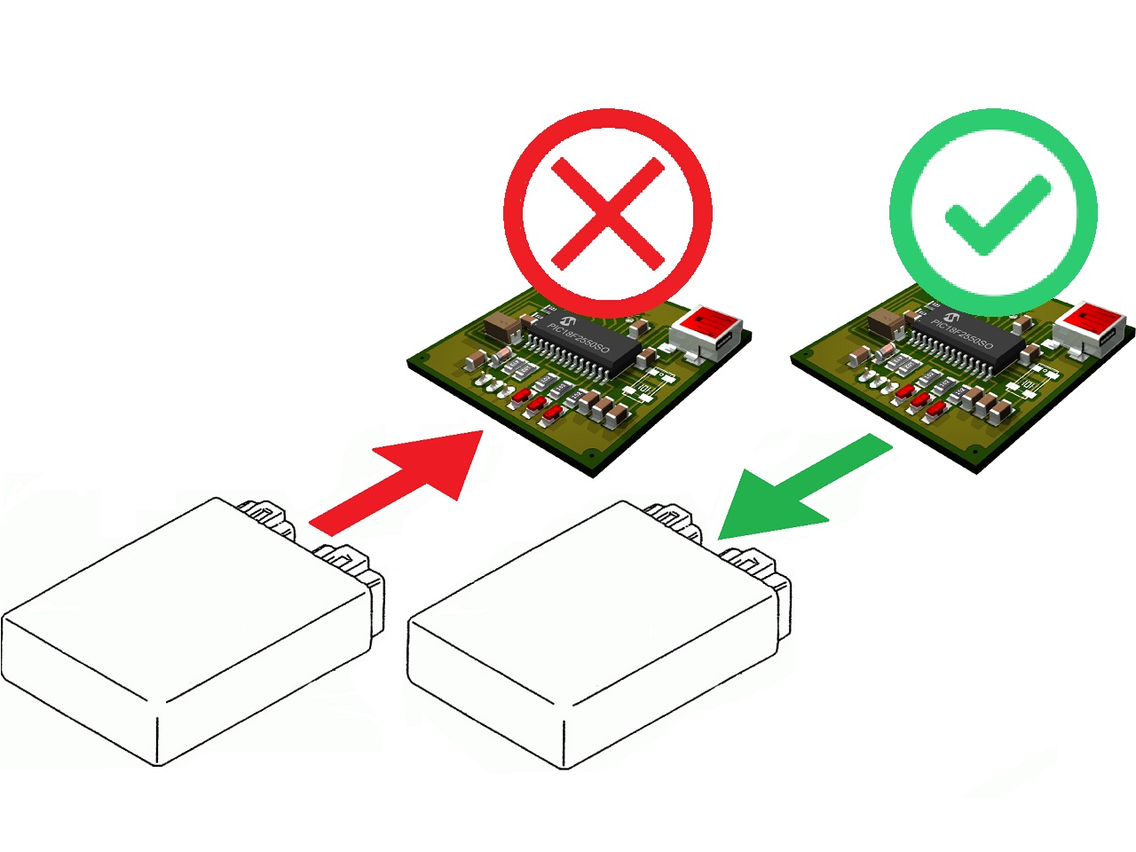 元のハウジング内の最新の高度なCarmo点火PCB VERV2 - 画像をクリックして閉じる