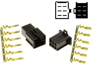 6MK-110 6FK-110 セット (zwart)