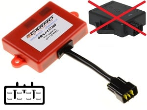 改良された Xingyue GS-Moon ST260 - CDIユニットECUイグナイターセット
