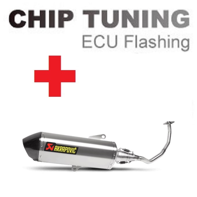 Honda Forza 125 2015-2016 排気管 Akrapovic S-H125R3-HRSS (ステージ3)