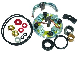 スタートモータ - カーボンブラシセット Honda Kawasaki Suzuki
