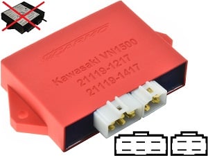 Kawasaki VN1500CDIユニットECUイグナイター21119-1217 21119-1417