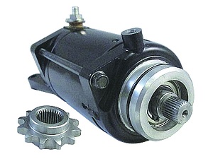 スタートモータ - 18704N Kawasaki EN50A LTD454 EN500 EX500 KLE500 GPZ500