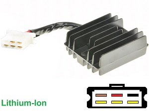 CARR141-LI Kawasaki MOSFET 電圧レギュレータ/整流器 (SH530-12, SH532-12, Shindengen)