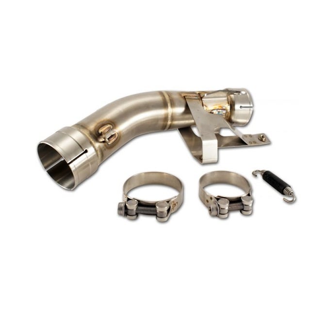 Kawasaki Ninja ZX-10R 2008-2010 (RVS) リンクパイプ Akrapovic L-K10SO4/1 ( ステージ3)