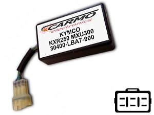 Kymco KXR250 MXU250 イグナイター点火モジュールCDI/TCIボックス (30400-LBA7-900, CT-LBA7-00)