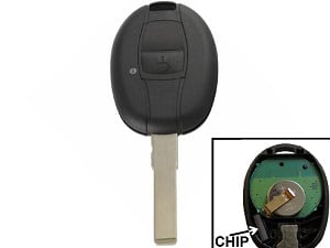 Piaggio MP3 chip key with buttons