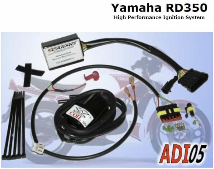Yamaha RD350 YPVS CDI ignition set 29K 31K - 画像をクリックして閉じる