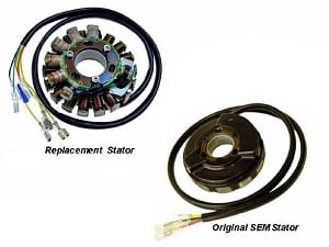 ST5500L KTM 350 400 500 600 620 640 660 Husaberg - ライトニング固定子オルタネーター 250014-01, 58031002050
