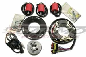 Stator Kit - STK-330 Kawasaki KH250 KH400 KH500 H1 H2 Suzuki TR750 - 画像をクリックして閉じる