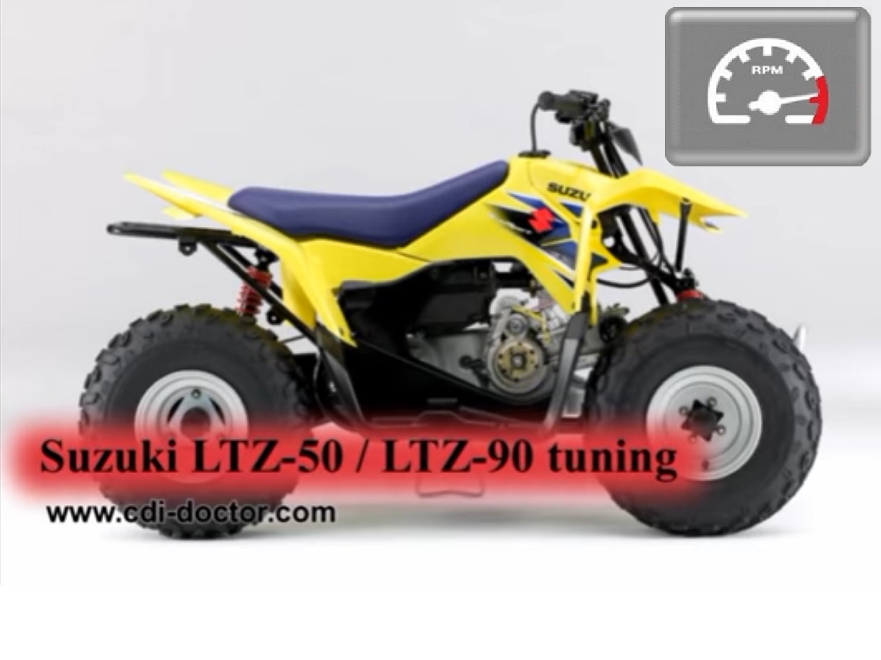 Modificatie, meer toeren LTZ50 LTZ90 Quadsport