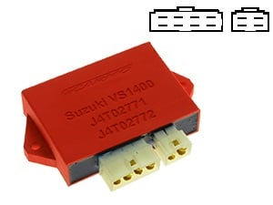 Suzuki VS1400 CDI J4T02771 J4T02772 8 + 4-polige コネクター