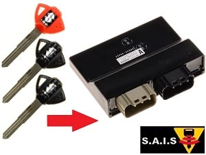 Suzuki 3x SAIS チップキーを再プログラム → motorbike ECU