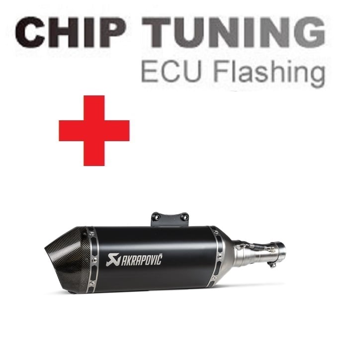 Vespa Primavera / Sprint 125e en 150e 3V 2021-2022 高性能ECUフラッシュチューニング+Akrapovic S-VE125SO3-HZBL ( ステージ3)