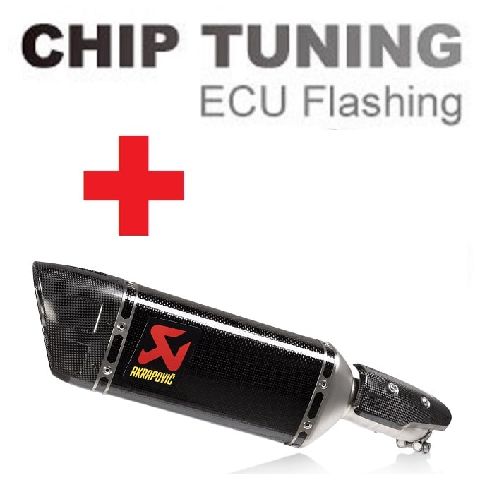 Yamaha MT-03 2022-今日 高性能 ECU フラッシュチューニング+Akrapovic S-Y3SO5-HAPC (ステージ3)