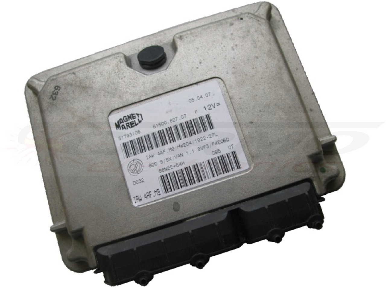 Fiat Seicento 1.1 ECU ECM CDI モーターコンピューターユニット (IAW4AF.M9, IAW-4AF-M9)