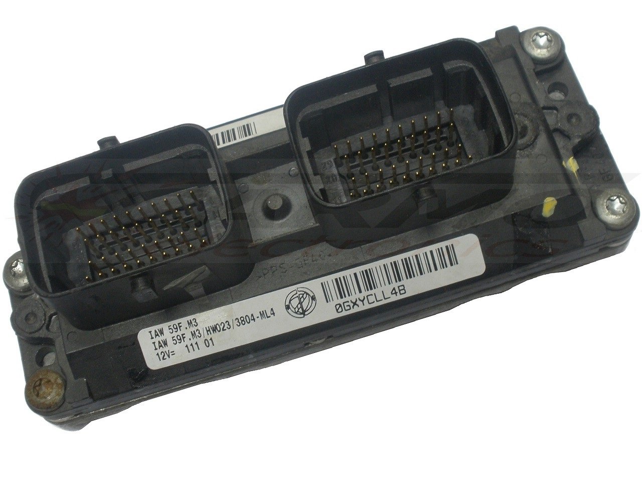 Fiat Doblo ECU ECM CDI モーターコンピューターユニット (IAW 59F.M3, IAW59F.M3)