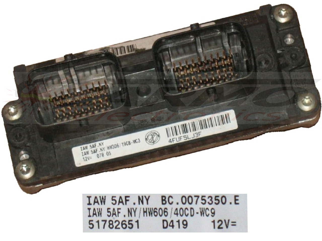 Lancia Y 1200 ECU ECM CDI モーターコンピューターユニット (IAW 5AF.NY, IAW-5AF-NY)