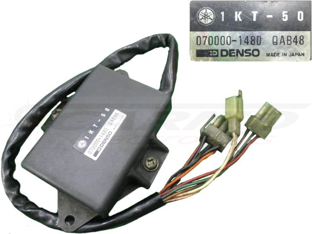 TZR250 CDI ユニット ECU 点火 (1KT-50, 070000-1480, QAB48)