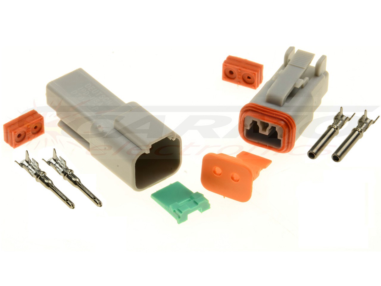 2-polige superseal stekker Amphenol - Deutsch DT06-2S DT04-2P - 画像をクリックして閉じる