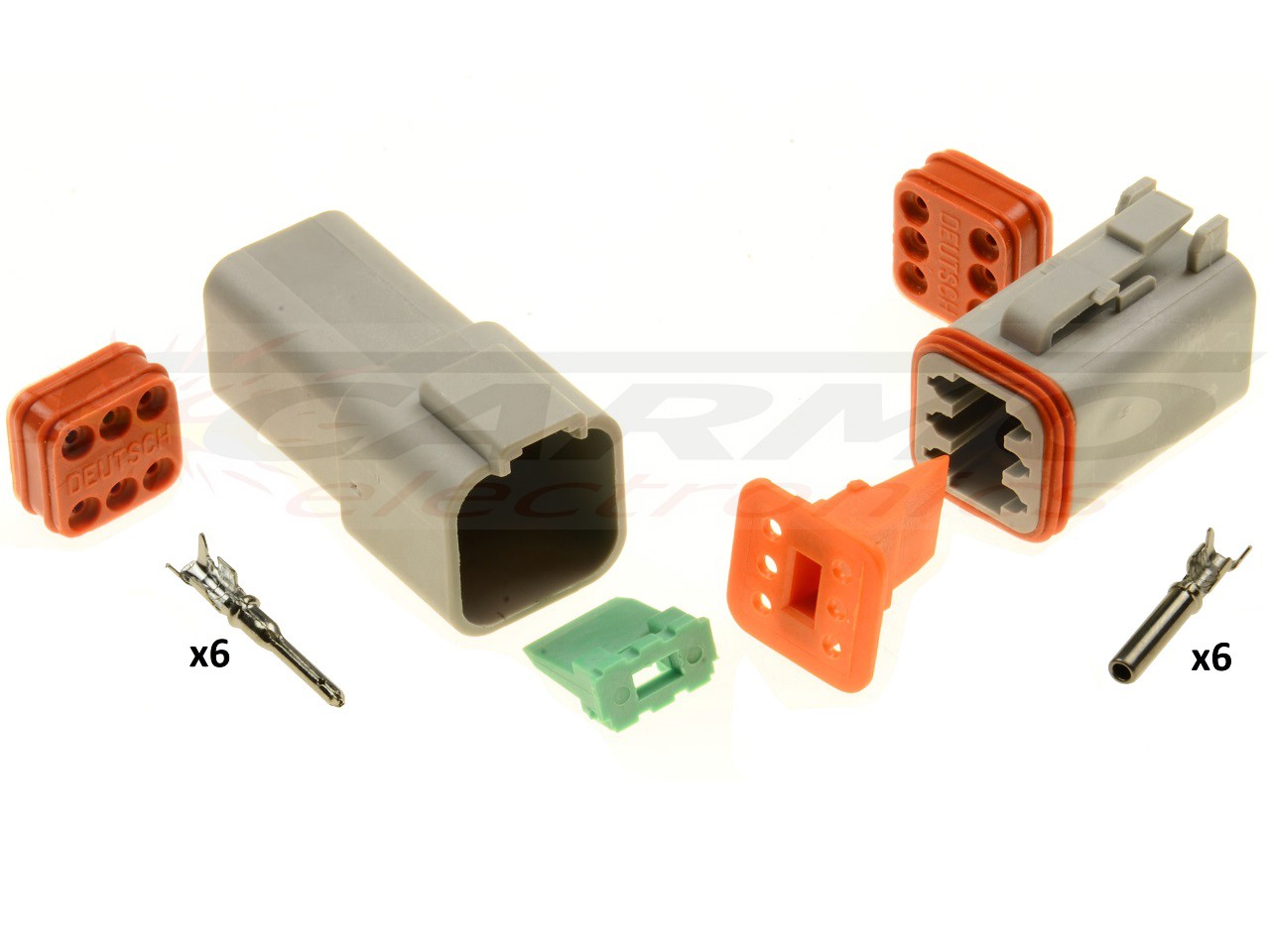 6-polige superseal stekker Amphenol - Deutsch DT06-6S DT04-6P - 画像をクリックして閉じる