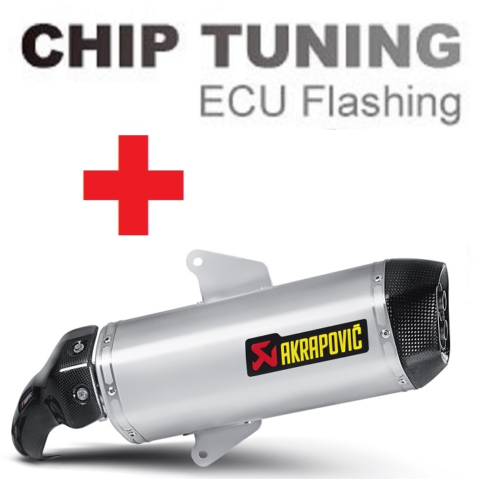 Gilera GP800 / Aprilia SRV850 2008-2019 高性能 ECU フラッシュチューニング + Akrapovic S-A8SO2-HWSS ( ステージ3) - 画像をクリックして閉じる