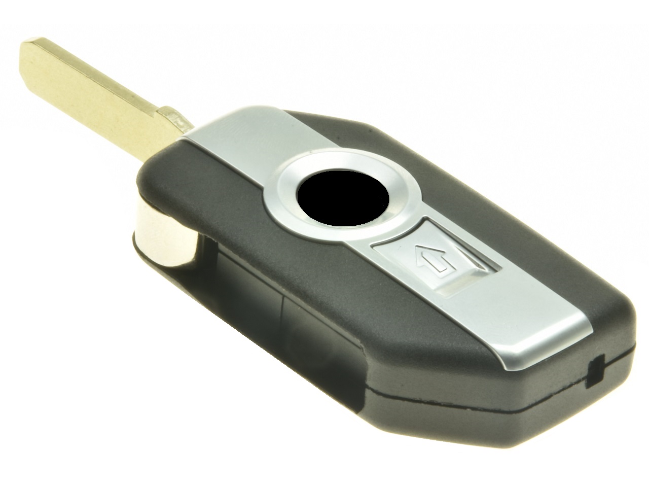 BMW Motorbike FOB flip key with two buttons shell (66128555168) - 画像をクリックして閉じる