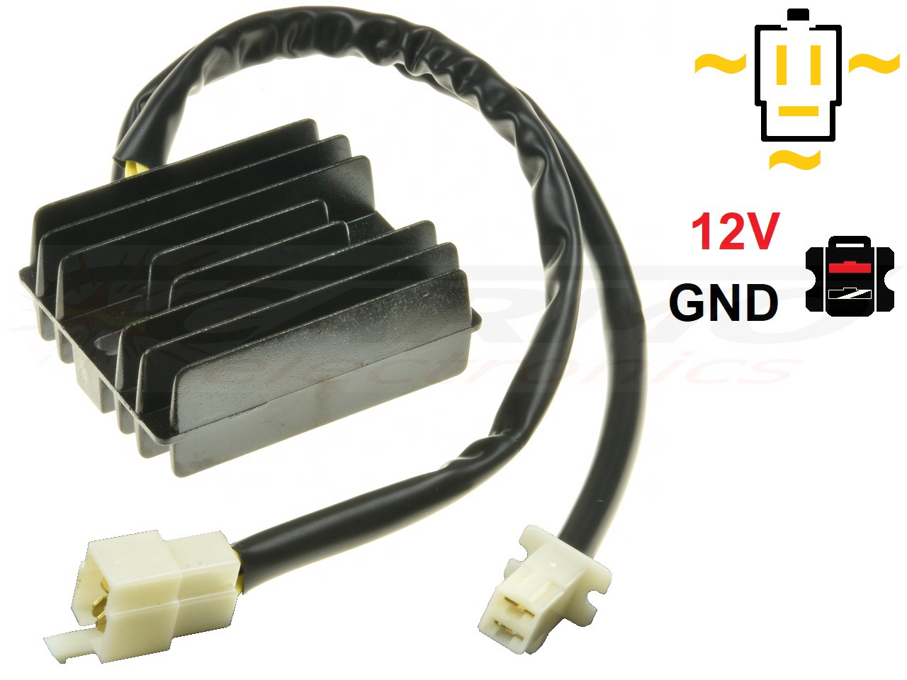 CARR201-DRZ - MOSFET Suzuki DR-Z400 RMX250S Voltage regulator rectifier Lithium Ion (H32800-08D00) - 画像をクリックして閉じる