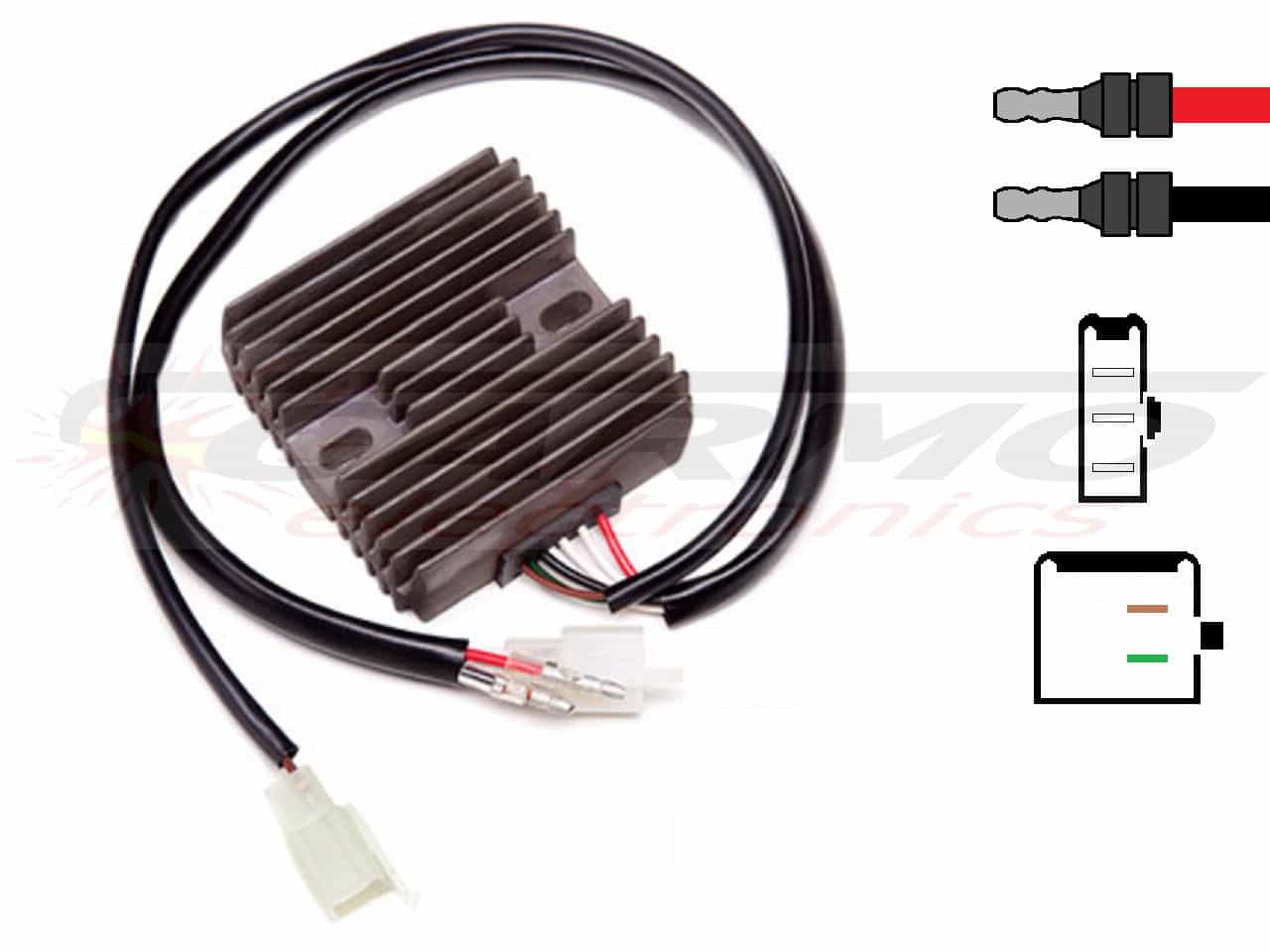 CARR491 - RD250 RD350 MOSFET Spanningsregelaar gelijkrichter - 画像をクリックして閉じる