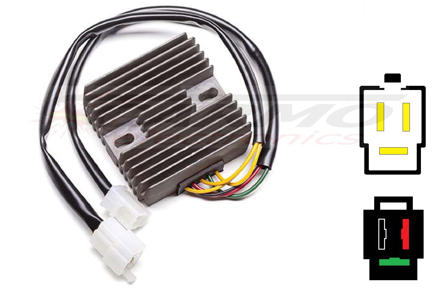 CARR661 - Honda SH532-12 SH590-12 MOSFET 電圧レギュレータ/整流器 - 画像をクリックして閉じる