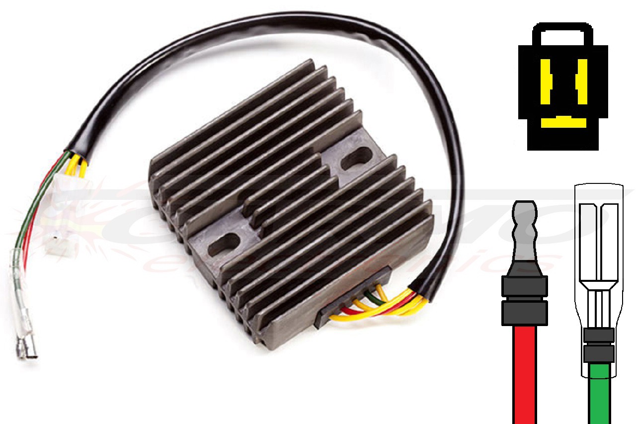 CARR791 Honda CA CMX Rebel MOSFET 電圧レギュレータ/整流器 - 画像をクリックして閉じる