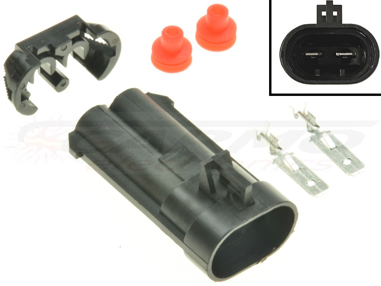 Ducati ST2, Harley Davidson voltage regulator rectifier connector - 画像をクリックして閉じる