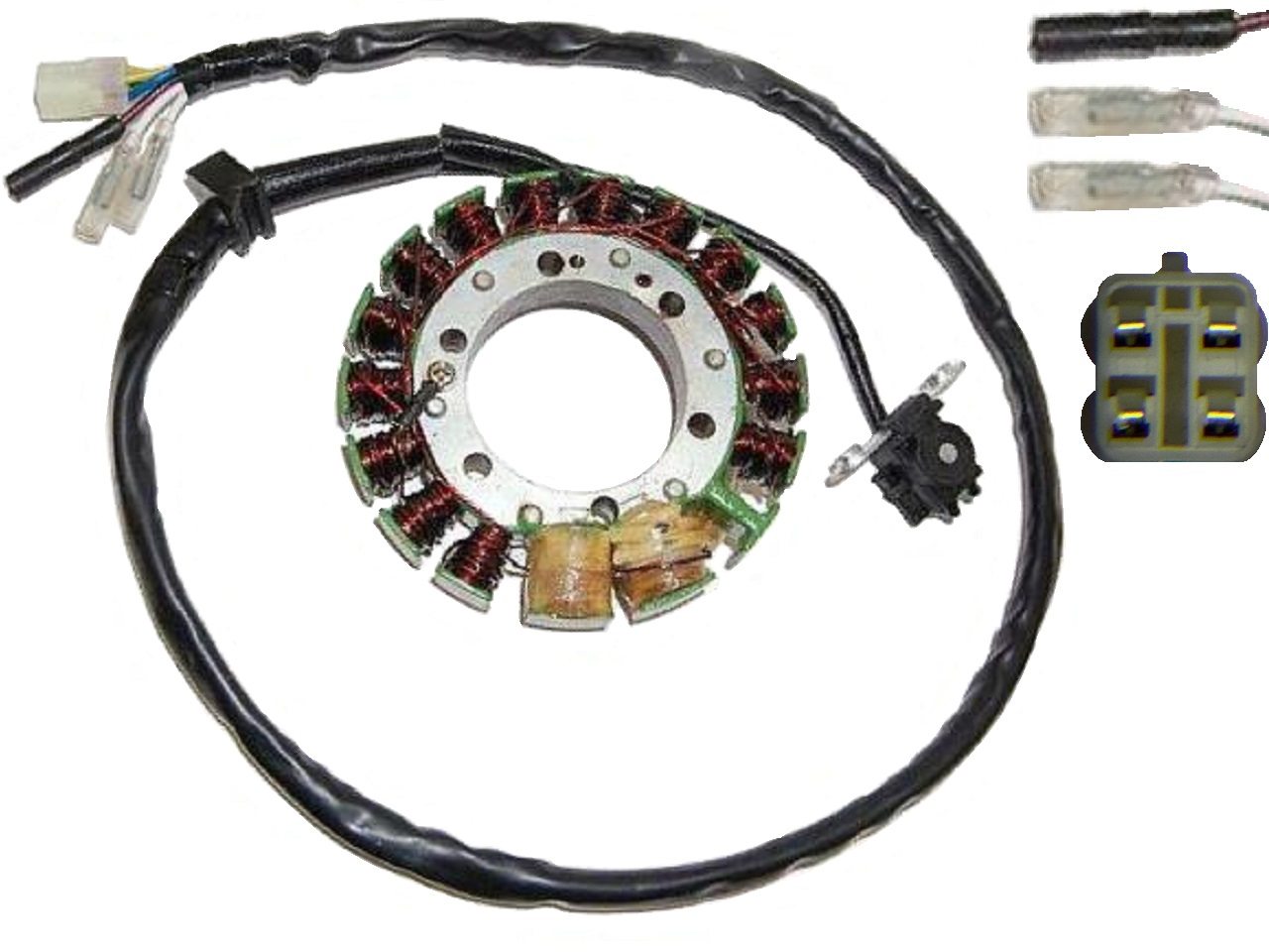 Honda TRX400EX TRX400X Sportrax ATV 1999-2014 Stator - ESG490 ElectroSport - 画像をクリックして閉じる