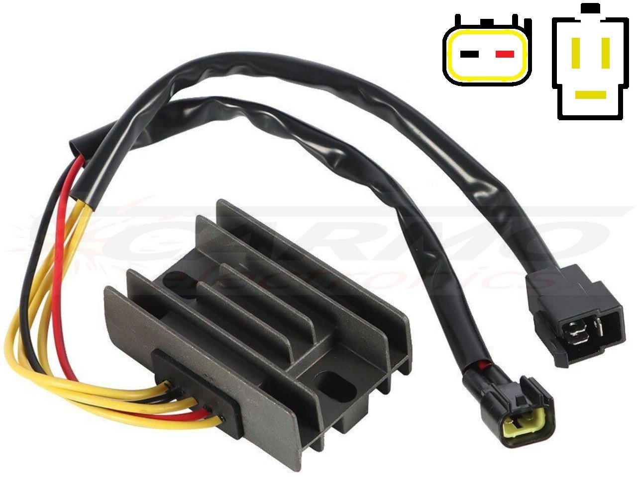 CARR104-DRZ-KLX - Kawasaki KLX400 Suzuki DRZ400 MOSFET Voltage regulator rectifier (21066-S005, 32800-29F00, SH572E-12) - 画像をクリックして閉じる