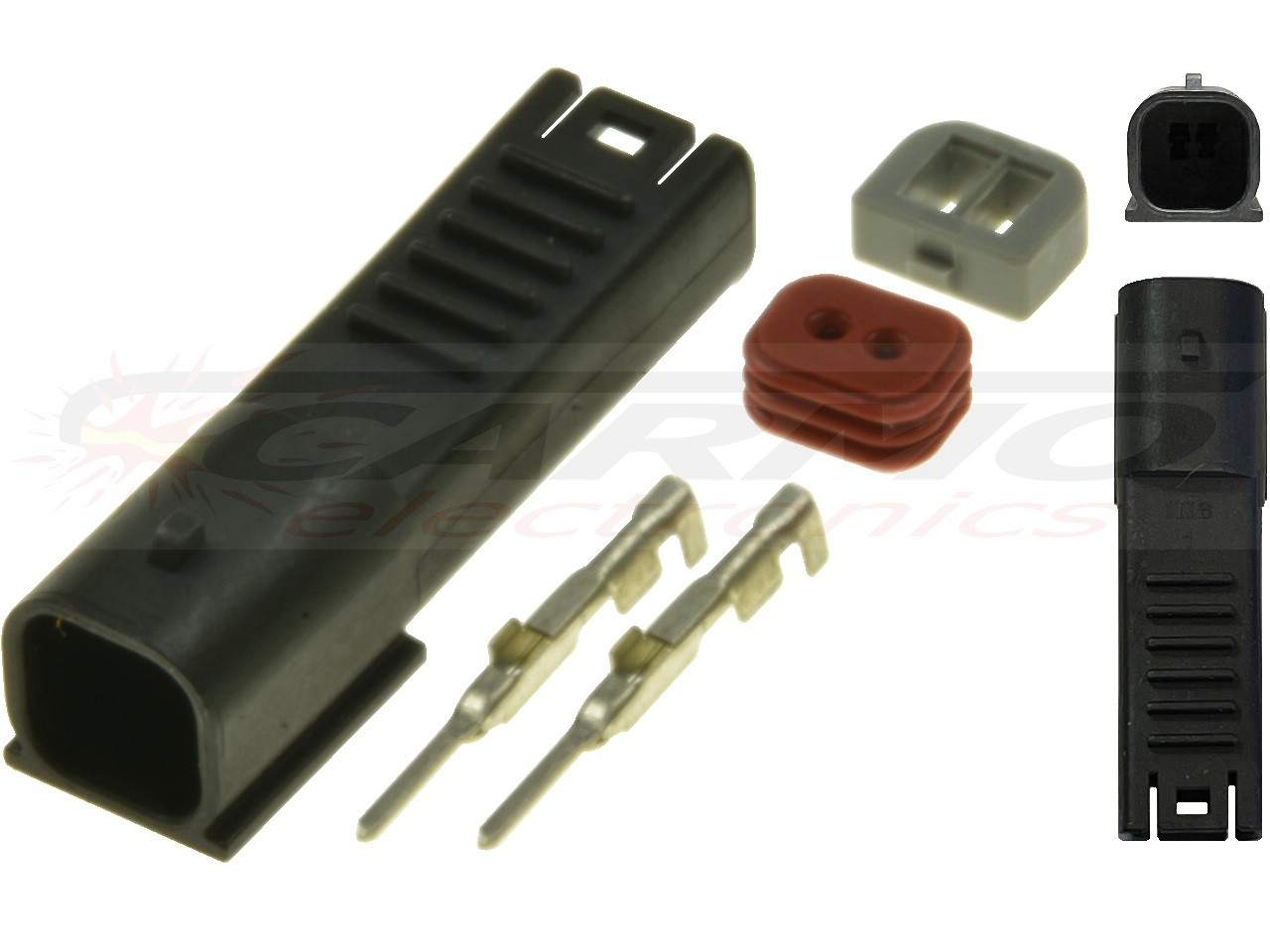 Injection male Plug KTM and Suzuki GSXR600 GSXR750 GSXR1000 GSXR1300R Hayabusa - 画像をクリックして閉じる