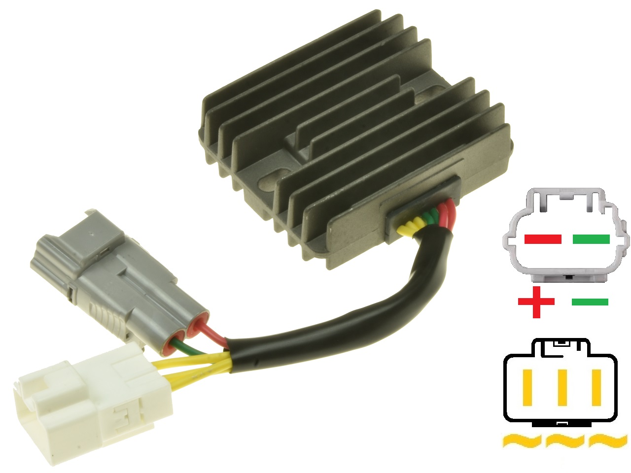 CARR694VL Suzuki VL1500 VZ1500 VZR1800 AN650 MOSFET 電圧レギュレータ/整流器 (SH820AA, 32800-10G30) - 画像をクリックして閉じる