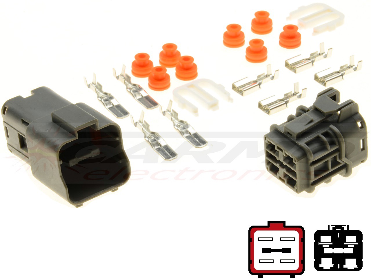 TGB buggy Spanningsregelaar gelijkrichter stekker set - 画像をクリックして閉じる