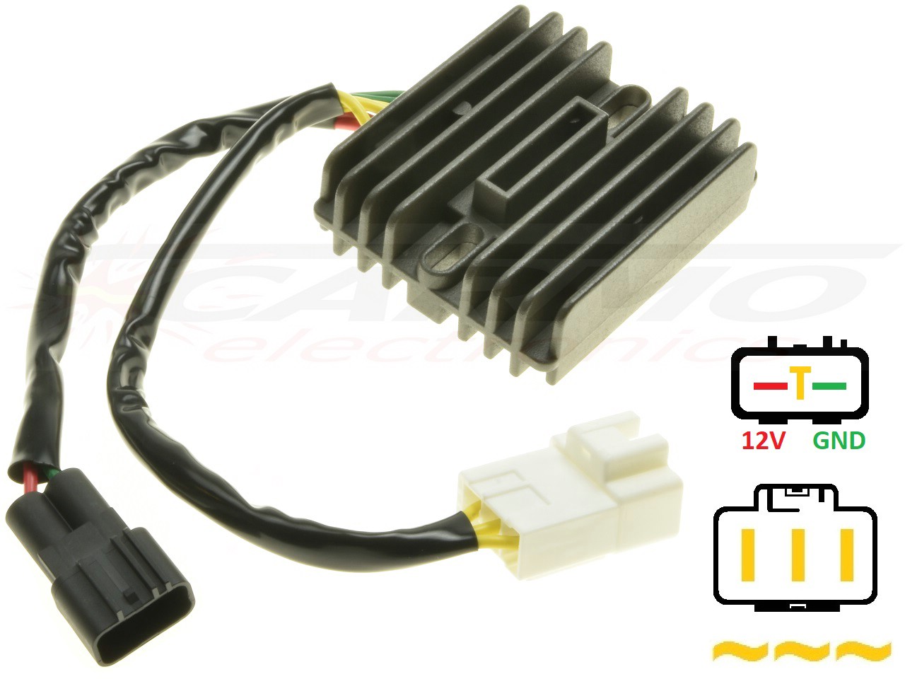 CARR694-VLR Suzuki Intruder MOSFET Voltage regulator rectifier 32800-10G10 - 画像をクリックして閉じる