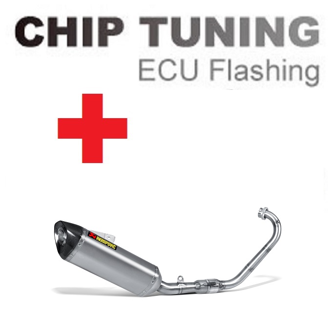Yamaha R125 2014-2016 高性能 ECU フラッシュチューニング + Akrapovic S-Y125R2-HRT ( ステージ3) - 画像をクリックして閉じる
